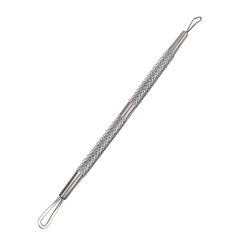 Blackhead Remover Cleaner Tool Non Slip Double Head Blackhead Blemish Needle Pimple Stainless Steel Conmetics Tool