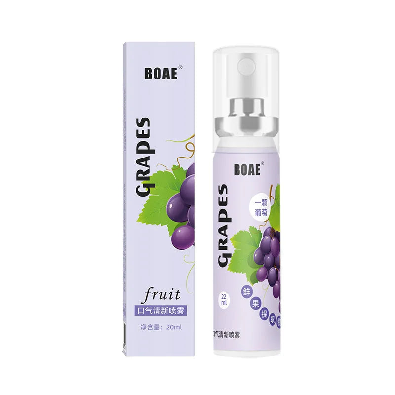 Mouth Freshener Spray Oral Spray Remove Bad Breath Long Lasting Fruity Portable Breath Freshener Refreshing Oral Care Products