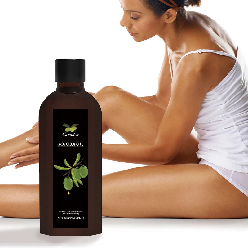 120ml Jojoba Oil Firm Skin Moisturizing Body Effectively Massage SPA Smooth Body Care Natural Organic Plant Oil