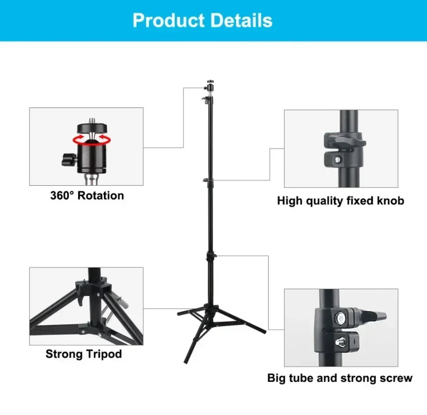 DITONG 110cm Universal Portable Bracket for magcubic HY300 pro Projector Tripod Stand Mount for magcubic HY320mini projector